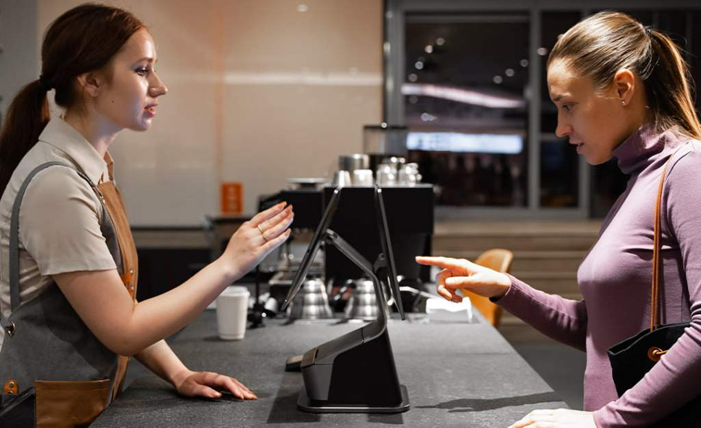 STOVE POS Terminal in Restaurant