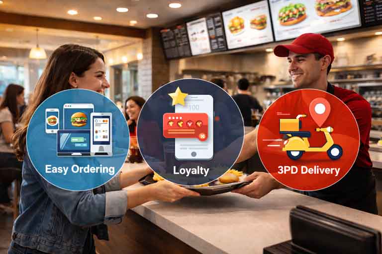 Quick Service POS Screenshot