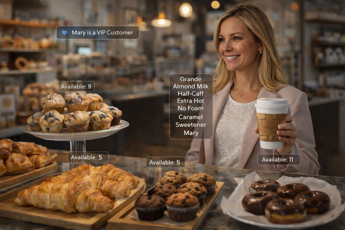 Café & Bakery POS Screenshot