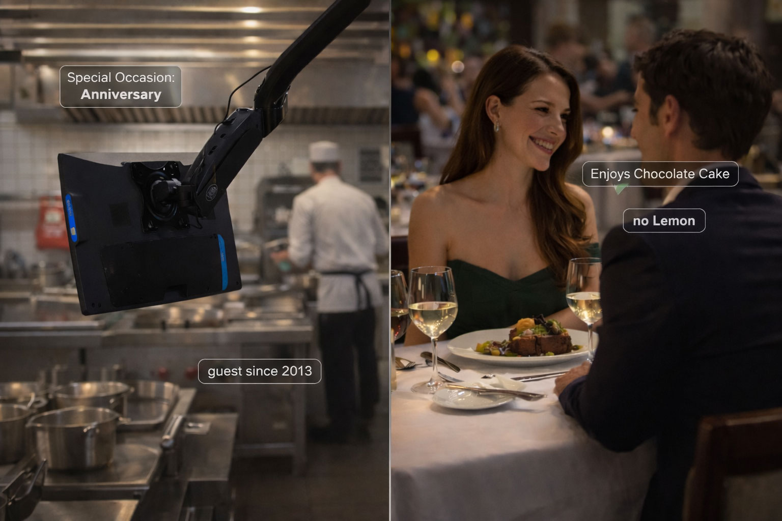 Full Service POS Screenshot