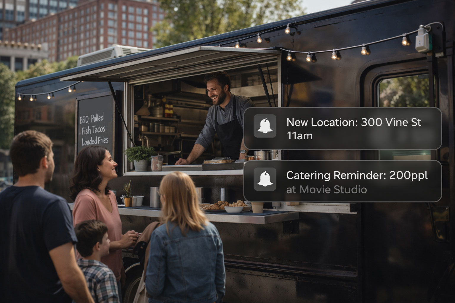 Food Trucks POS Screenshot
