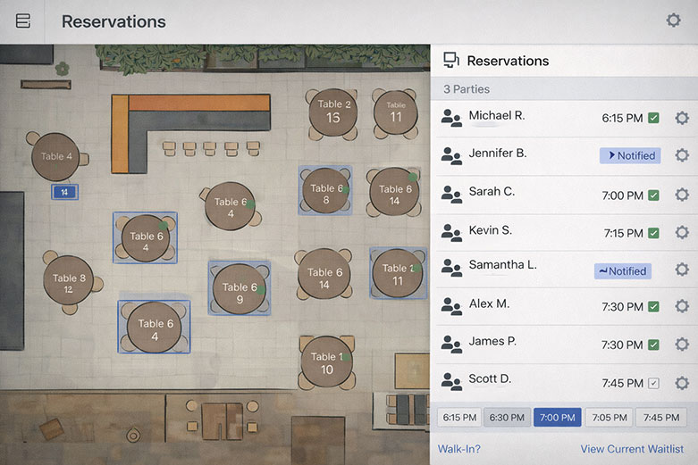 reservations guest profile